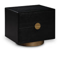  Color_Black -- Meridian Wade 2 Drawer Nightstand IMAGE 1