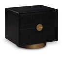  Color_Black -- Meridian Wade 2 Drawer Nightstand IMAGE 1