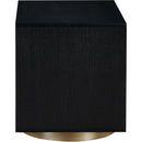  Color_Black -- Meridian Wade 2 Drawer Nightstand IMAGE 4