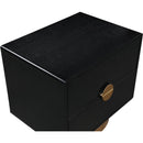  Color_Black -- Meridian Wade 2 Drawer Nightstand IMAGE 7