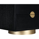  Color_Black -- Meridian Wade 2 Drawer Nightstand IMAGE 8