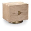  Color_Natural -- Wade Natural Oak Veneer Nightstand / Side Table IMAGE 1