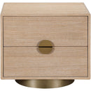  Color_Natural -- Wade Natural Oak Veneer Nightstand / Side Table IMAGE 3