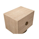  Color_Natural -- Wade Natural Oak Veneer Nightstand / Side Table IMAGE 7