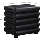  Color_Black -- Meridian Maverick Drawer Nightstand IMAGE 11