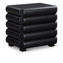  Color_Black -- Meridian Maverick Drawer Nightstand IMAGE 1
