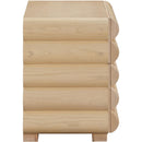  Color_Natural -- Maverick Natural Ash Veneer Nightstand / Side Table IMAGE 4