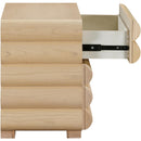  Color_Natural -- Maverick Natural Ash Veneer Nightstand / Side Table IMAGE 5