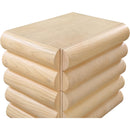  Color_Natural -- Maverick Natural Ash Veneer Nightstand / Side Table IMAGE 7