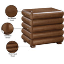  Color_Walnut -- Maverick Walnut Ash Veneer Nightstand / Side Table IMAGE 10
