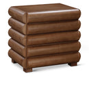  Color_Walnut -- Maverick Walnut Ash Veneer Nightstand / Side Table IMAGE 1