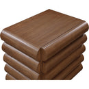  Color_Walnut -- Maverick Walnut Ash Veneer Nightstand / Side Table IMAGE 7