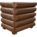  Color_Walnut -- Maverick Walnut Ash Veneer Nightstand / Side Table IMAGE 8