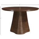 Meridian Bernada Brown Dining Table IMAGE 7