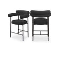 Color_Black -- Meridian Blake Counter Height Stool IMAGE 1