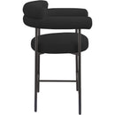  Color_Black -- Meridian Blake Counter Height Stool IMAGE 6