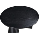  Meridian Revive Black Solid Wood And Oak Veneer Coffee Table IMAGE 4