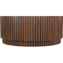  Meridian Ronin Brown Solid Wood And Oak Veneer Coffee Table IMAGE 4