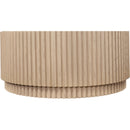  Meridian Ronin Natural Solid Wood And Oak Veneer Coffee Table IMAGE 4