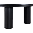 Meridian Hayden Black Solid Wood And Oak Veneer Coffee Table IMAGE 5