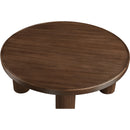  Meridian Hayden Brown Solid Wood And Oak Veneer Coffee Table IMAGE 4