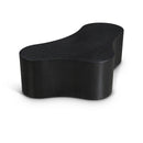  Meridian Zaire Black Solid Wood And Burl Veneer Coffee Table IMAGE 1