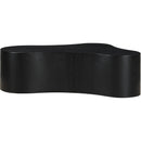  Meridian Zaire Black Solid Wood And Burl Veneer Coffee Table IMAGE 3