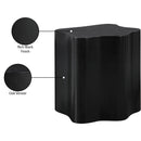  Meridian Zaire Black Solid Wood And Burl Veneer End / Side Table IMAGE 7