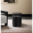  Meridian Dimple Black Iron 2 pc Modular Nesting End / Side Table IMAGE 2