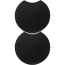  Meridian Dimple Black Iron 2 pc Modular Nesting End / Side Table IMAGE 4