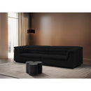  Meridian Dimple Black Iron 3 pc Modular Nesting Coffee Table IMAGE 2