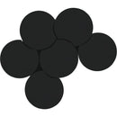  Meridian Dimple Black Iron 6 pc Modular Nesting Coffee Table IMAGE 4