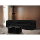  Meridian Dimple Black Iron 6 pc Modular Nesting Coffee Table IMAGE 2