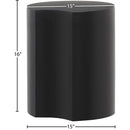  Meridian Dimple Black Iron End Table IMAGE 6