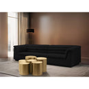  Meridian Dimple Gold Iron 6 pc Modular Nesting Coffee Table IMAGE 2
