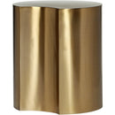  Meridian Dimple Gold Iron End Table IMAGE 3