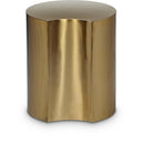  Meridian Dimple Gold Iron End Table IMAGE 1