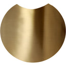  Meridian Dimple Gold Iron End Table IMAGE 4
