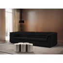 Meridian Dimple Silver Iron 5 pc Modular Nesting Coffee Table IMAGE 2