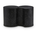  Meridian Dimple Black Iron 2 pc Modular Nesting End / Side Table IMAGE 1