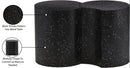  Meridian Dimple Black Iron 2 pc Modular Nesting End / Side Table IMAGE 5