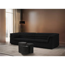  Meridian Dimple Black Iron 3 pc Modular Nesting End / Side Table IMAGE 2