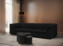  Meridian Dimple Black Iron 4 pc Modular Nesting Coffee Table IMAGE 2