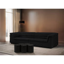  Meridian Dimple Black Iron 5 pc Modular Nesting Coffee Table IMAGE 2