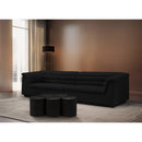  Meridian Dimple Black Iron 5 pc Modular Nesting Coffee Table IMAGE 2
