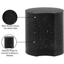  Meridian Dimple Black Iron End Table IMAGE 5