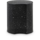  Meridian Dimple Black Iron End Table IMAGE 1