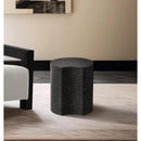  Meridian Dimple Black Iron End Table IMAGE 2