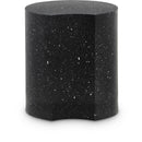  Meridian Dimple Black Iron End Table IMAGE 1