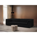  Meridian Dimple Taupe Iron 3 pc Modular Nesting Coffee Table IMAGE 2